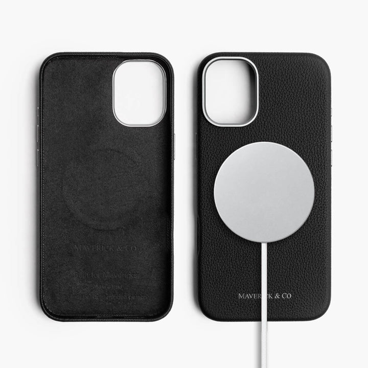 Maverick & Co. - Pebbled Leather Phone Case