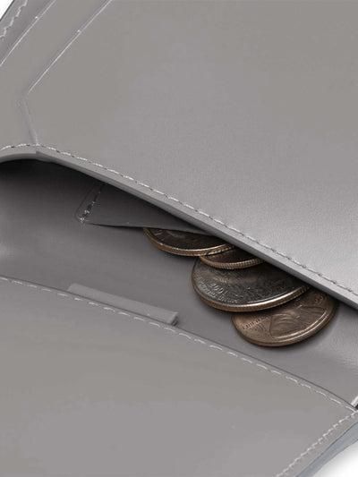 Maverick & Co. - Cosmopolitan Pocket Leather Wallet #color_black-grey
