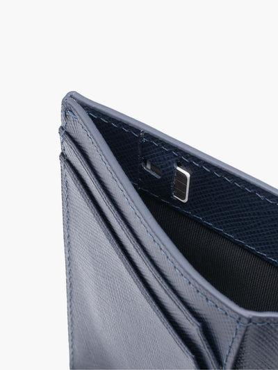 Maverick & Co. - Cosmopolitan Pocket Leather Wallet #color_all-navy