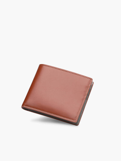 Maverick & Co. - Cosmopolitan Slim Leather Wallet #color_brown-grey