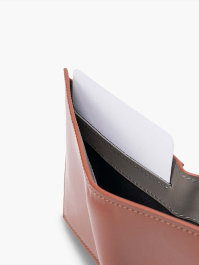 Maverick & Co. - Cosmopolitan Slim Leather Wallet #color_brown-grey