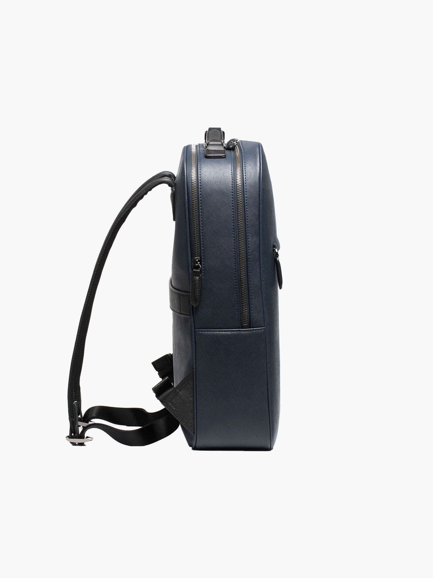 Earthen Recycled Leather Backpack-3