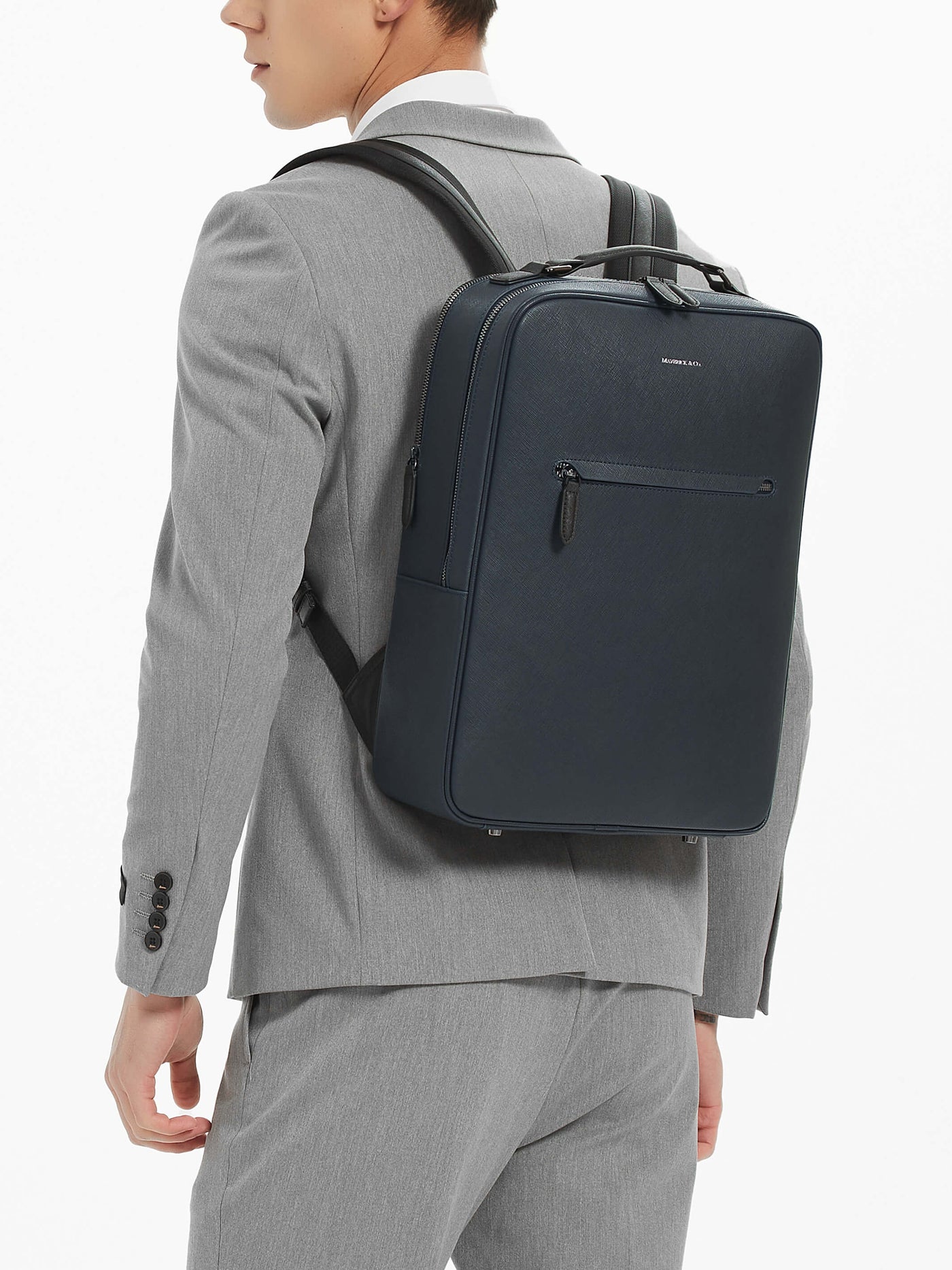 FC Barcelona Double-Zip Leather Backpack – Maverick & Co.