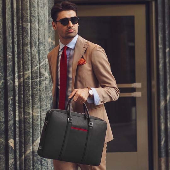 Maverick & Co. - Manhattan Leather Briefcase