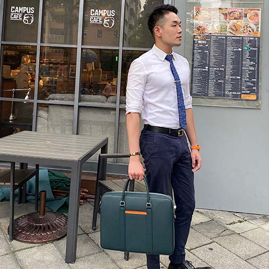 Maverick & Co. - Manhattan Leather Briefcase