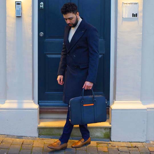 Maverick & Co. - Manhattan Leather Briefcase