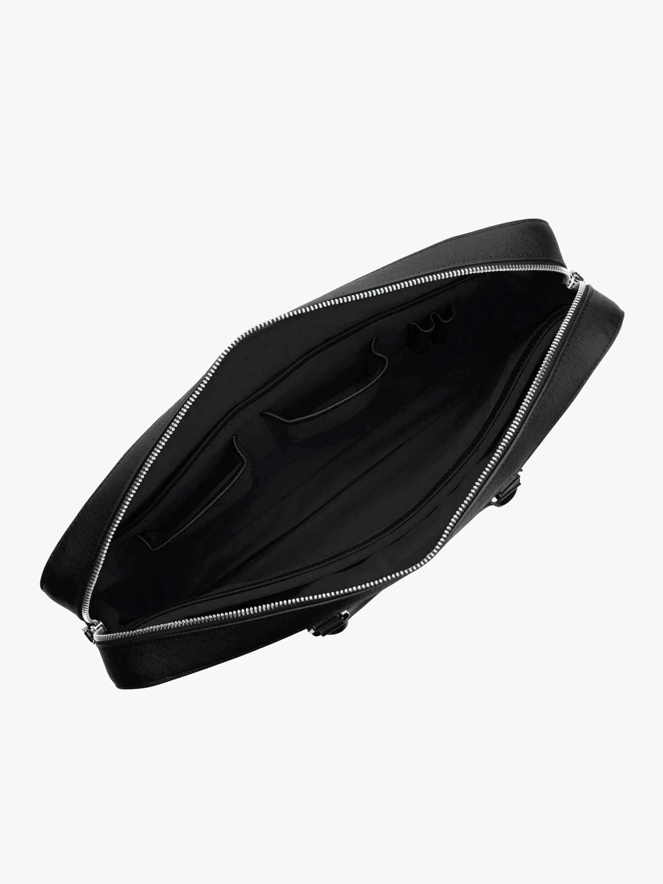 Manhattan Monochrome Leather Briefcase – Maverick & Co.