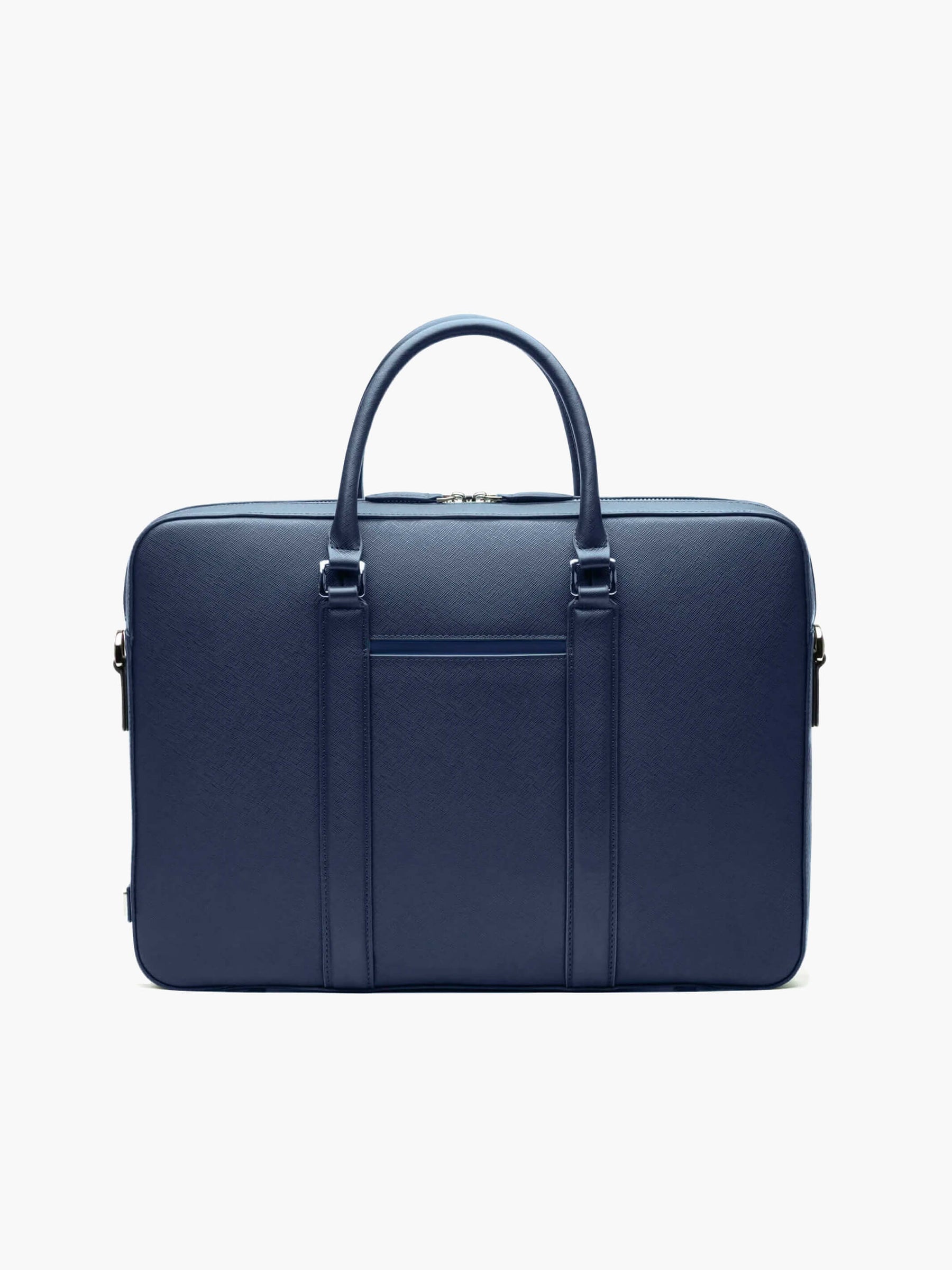 Manhattan Monochrome Leather Briefcase – Maverick &