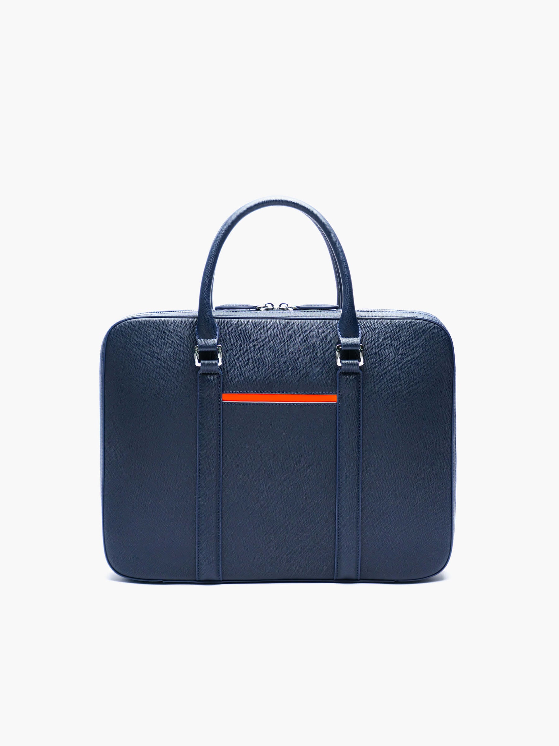 Manhattan Slim Leather Briefcase